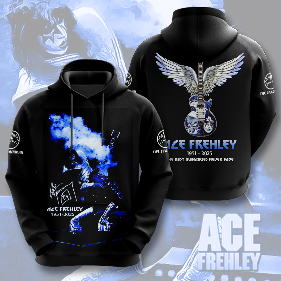 KISS x Ace Frehley 3D Apparel – HOATT14086