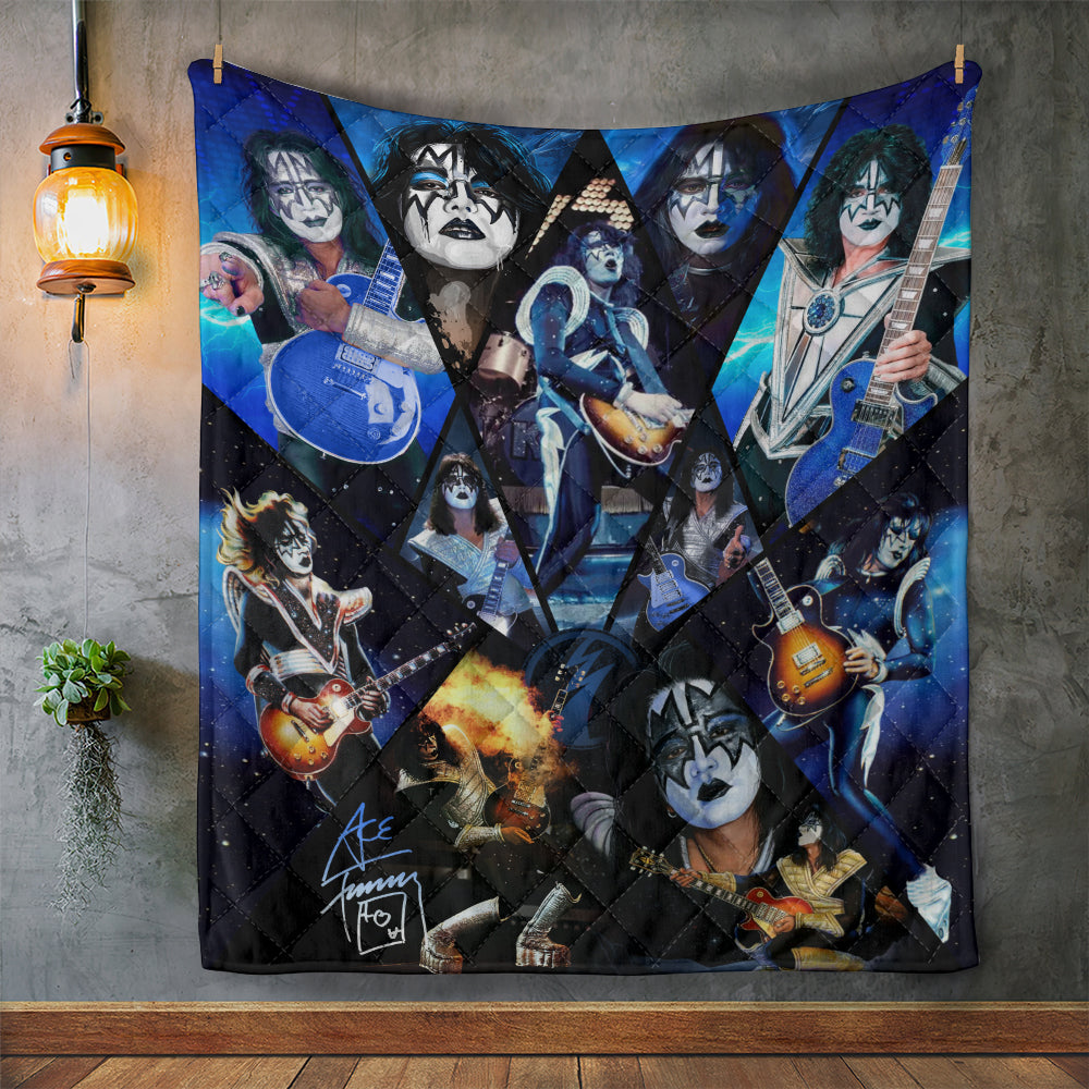 KISS x Ace Frehley Quilt Blanket – GNENEW712