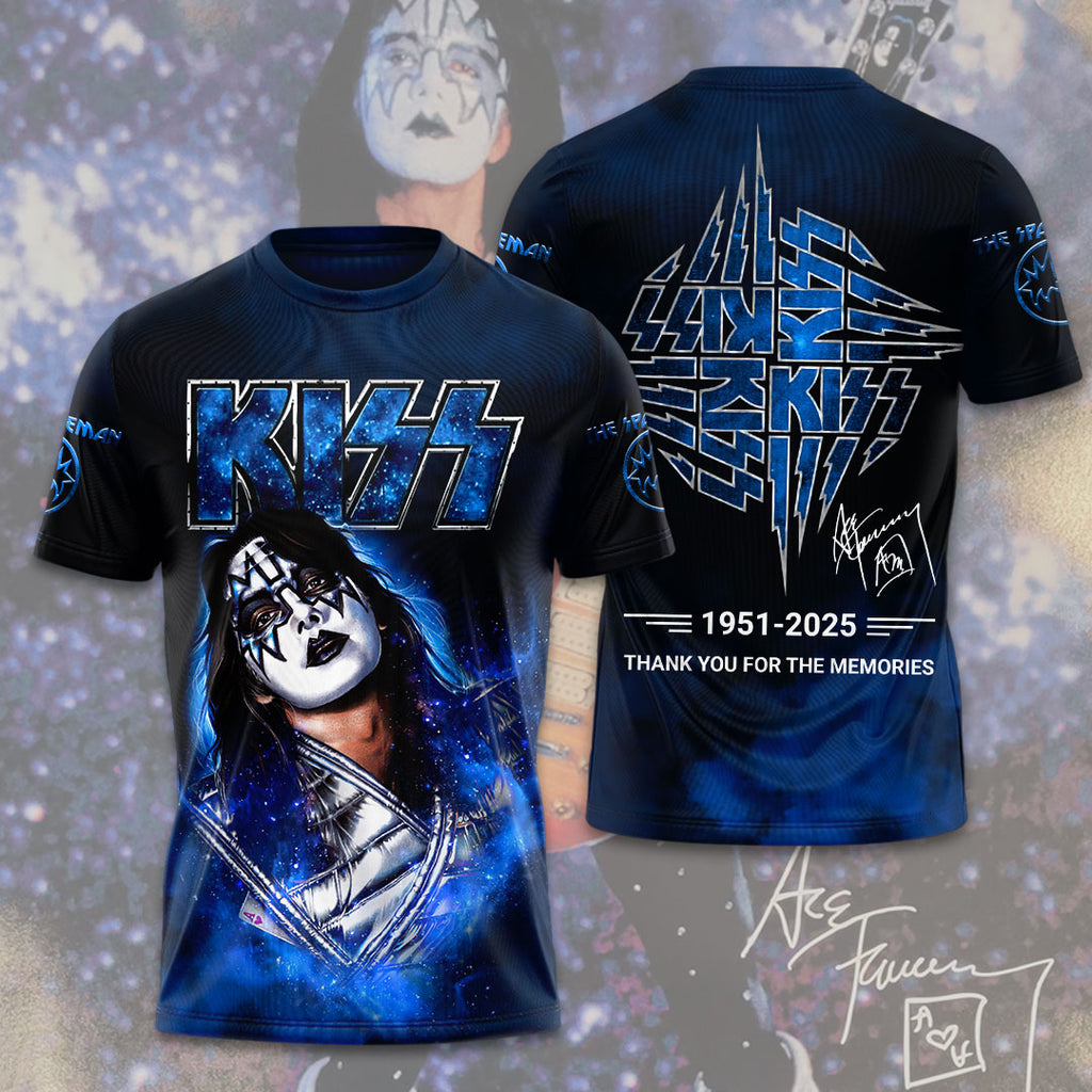 KISS x Ace Frehley 3D Apparel – HOATT13955