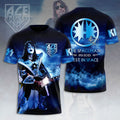 KISS x Ace Frehley 3D Apparel – HOATT13982