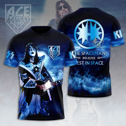 KISS x Ace Frehley 3D Apparel – HOATT13982