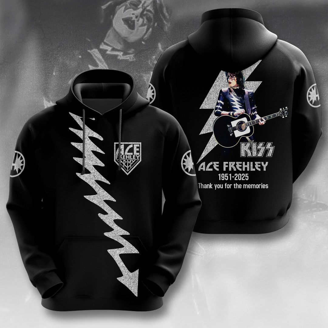 KISS x Ace Frehley 3D Apparel – HOATT13977