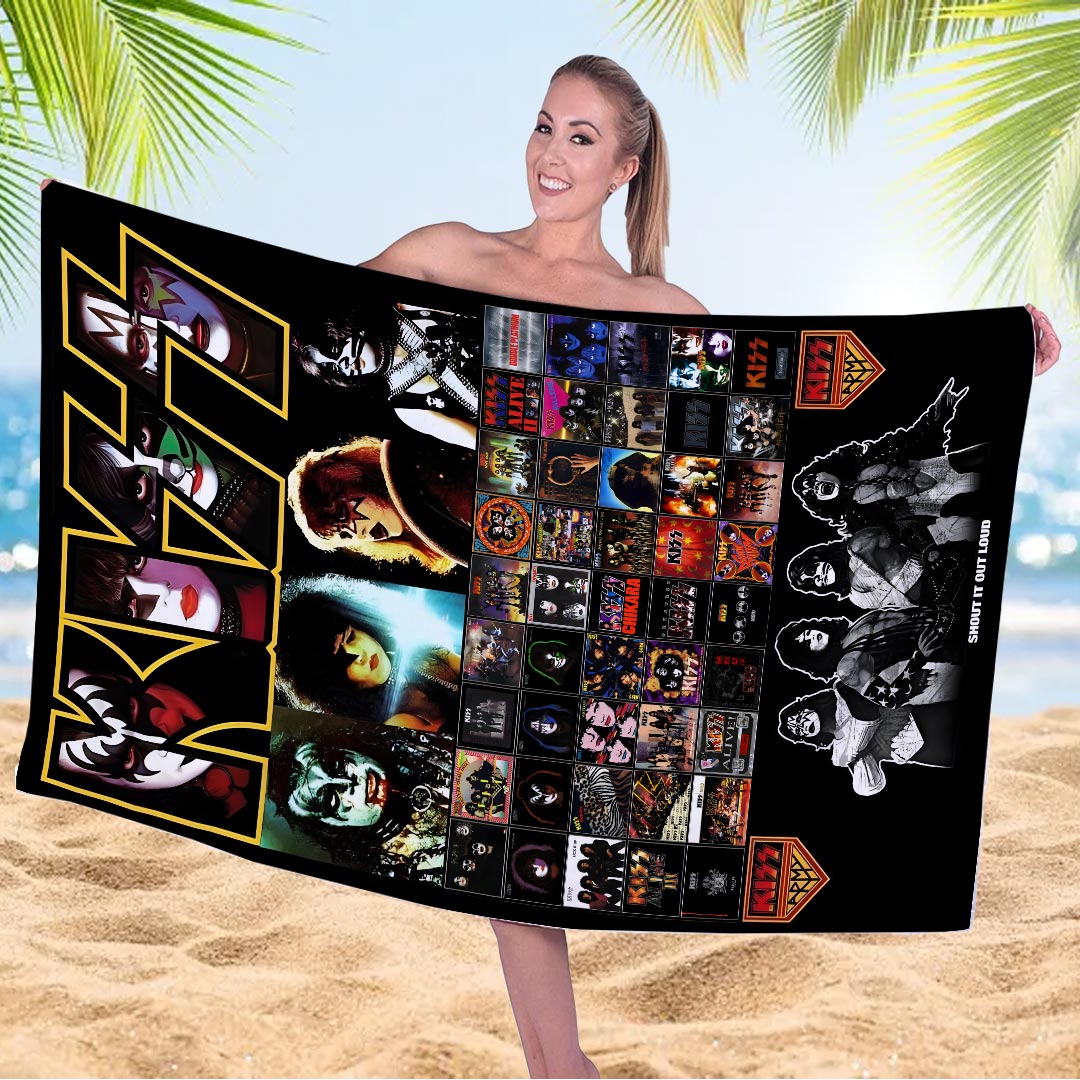 KISS Rectangle Beach Towel – HOATT16770