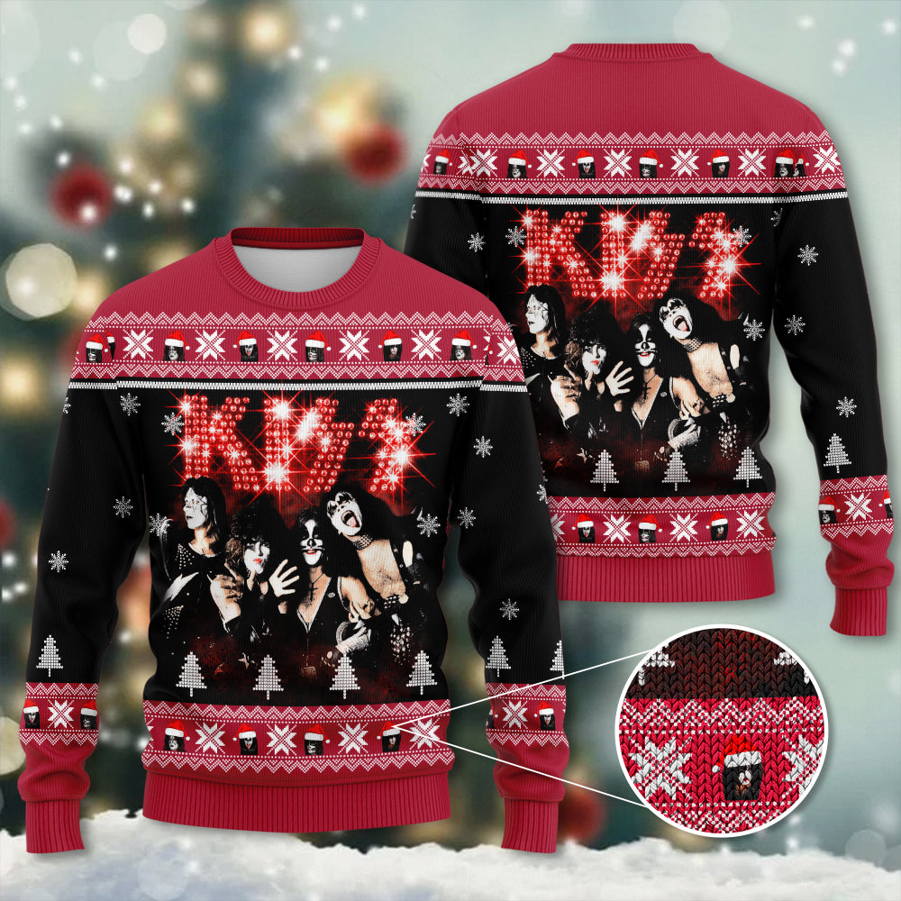 KISS Ugly Sweater – HOATT 3997