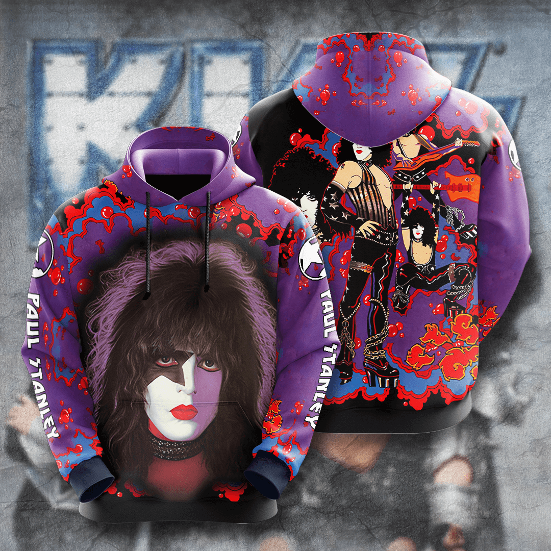 Kiss Band 3D Apparel – HUANNM 841