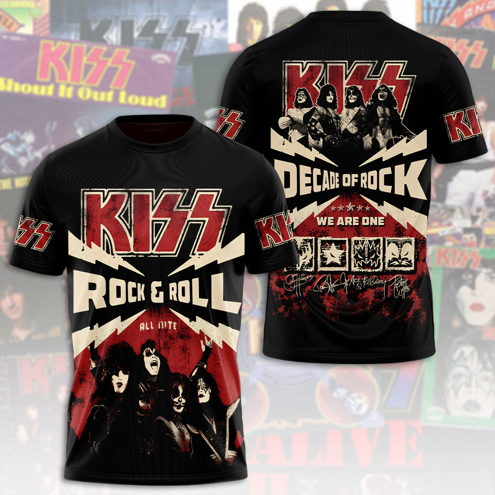 Kiss Band 3D Apparel – GNE NEW31