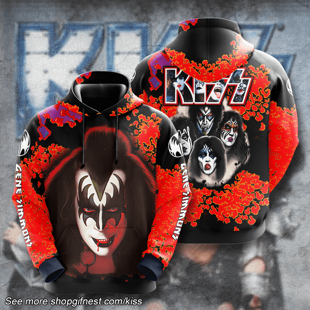 Kiss Band 3D Apparel – HUANNM 2202
