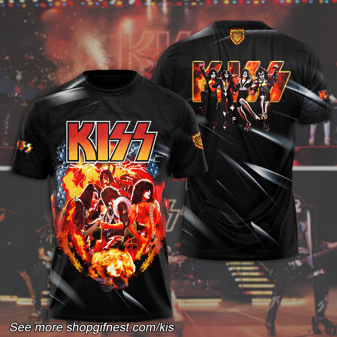 Kiss Band 3D Apparel – HUANNM 1229