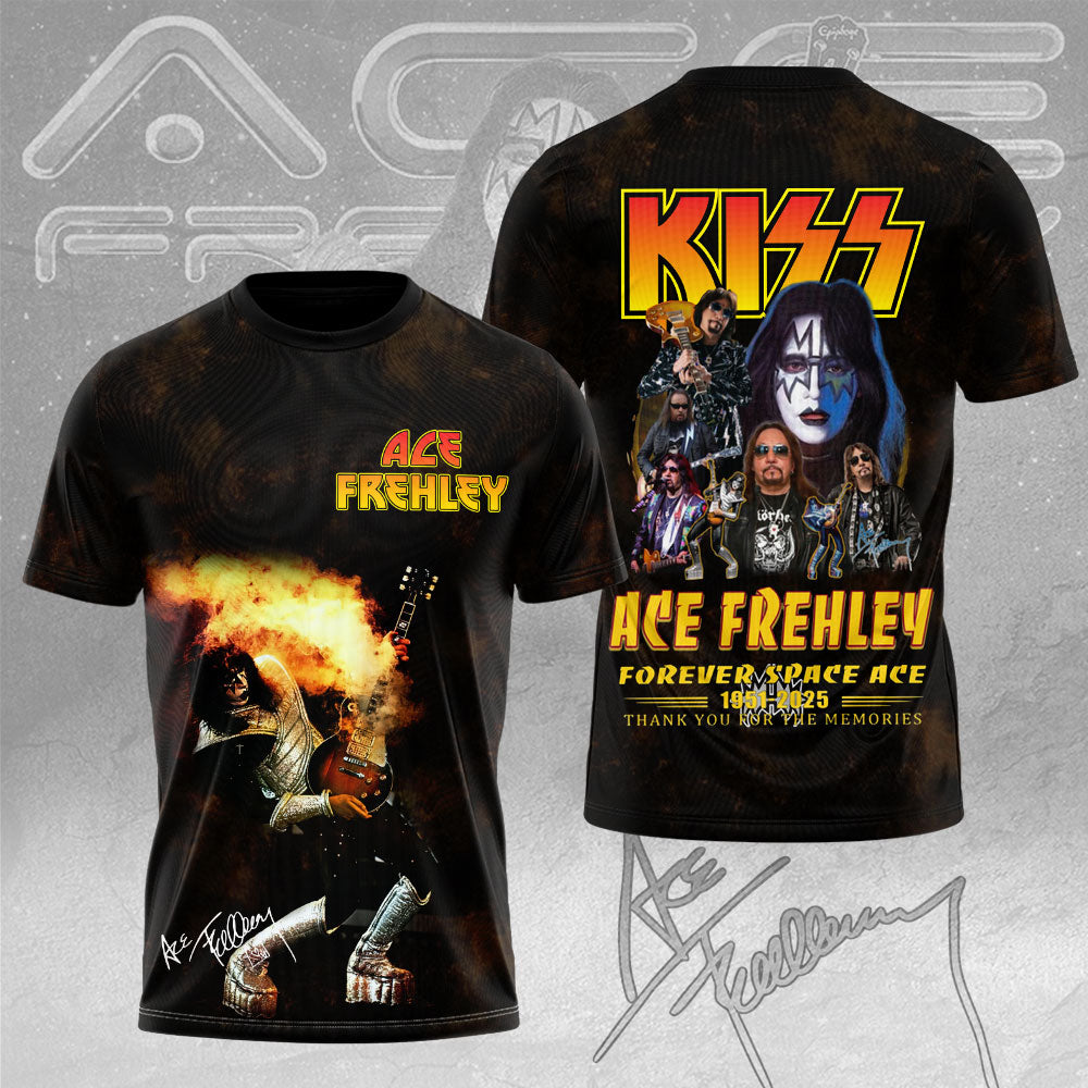 KISS x Ace Frehley 3D Apparel – TMTHU1595