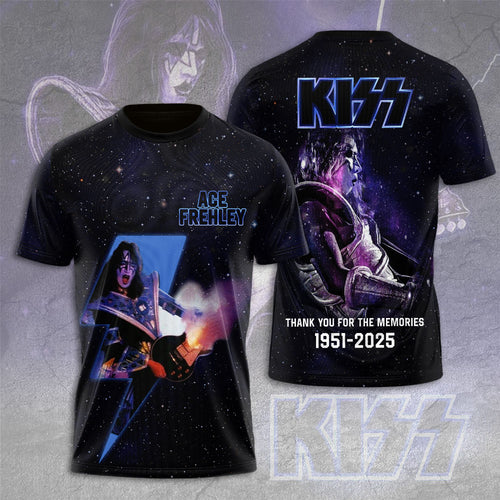 KISS x Ace Frehley 3D Apparel – TMTHU1676
