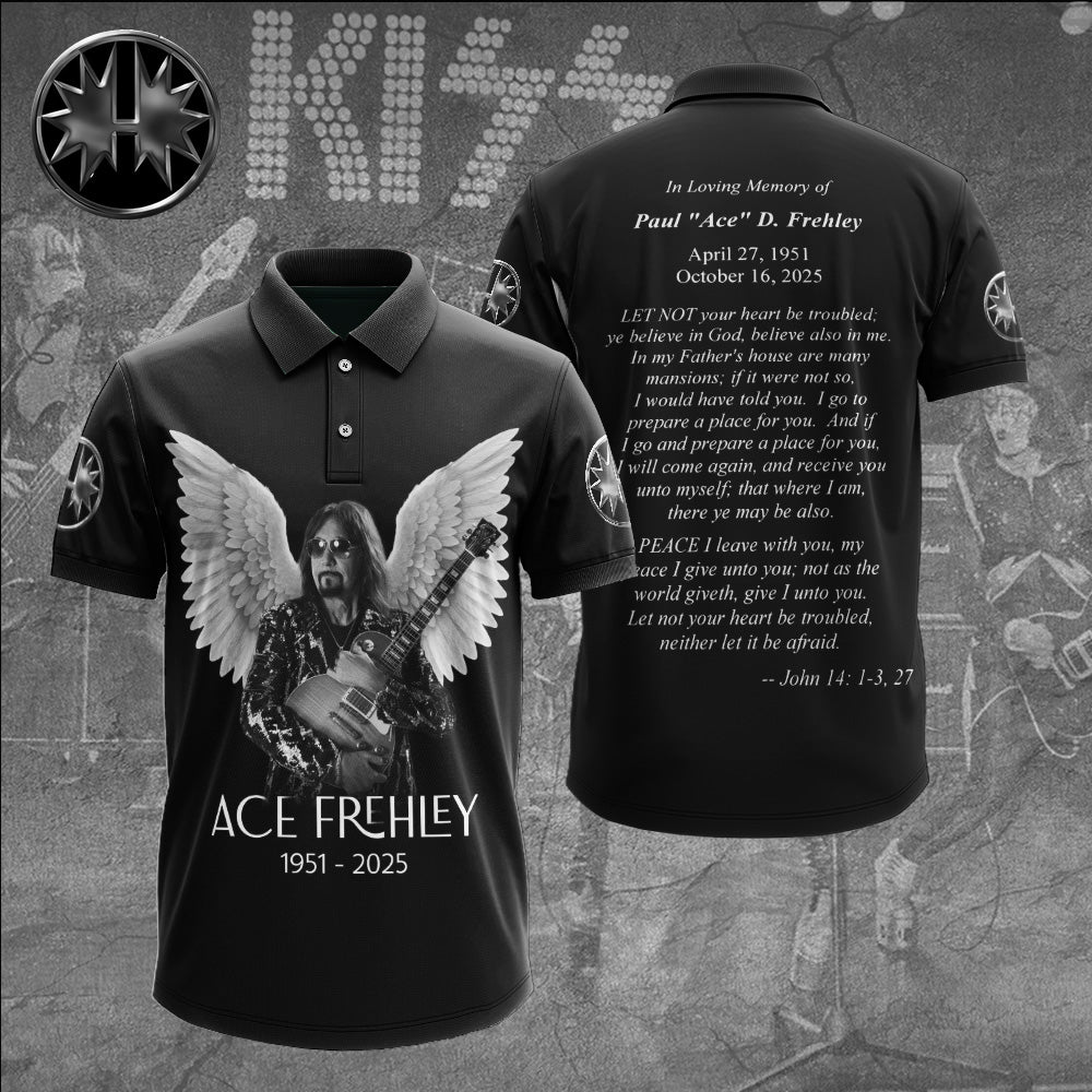 KISS x Ace Frehley 3D Apparel – GNE4571
