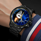 KISS x Ace Frehley Black Stainless Steel Watch – HOATT14219