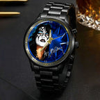 KISS x Ace Frehley Black Stainless Steel Watch – HOATT14219