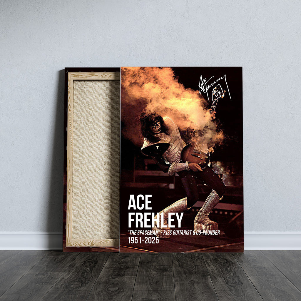 KISS x Ace Frehley Rectangle Canvas With Inner Frame – GNE4577