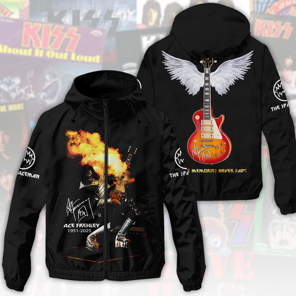 KISS x Ace Frehley 3D Windbreaker Jacket – HOATT14134