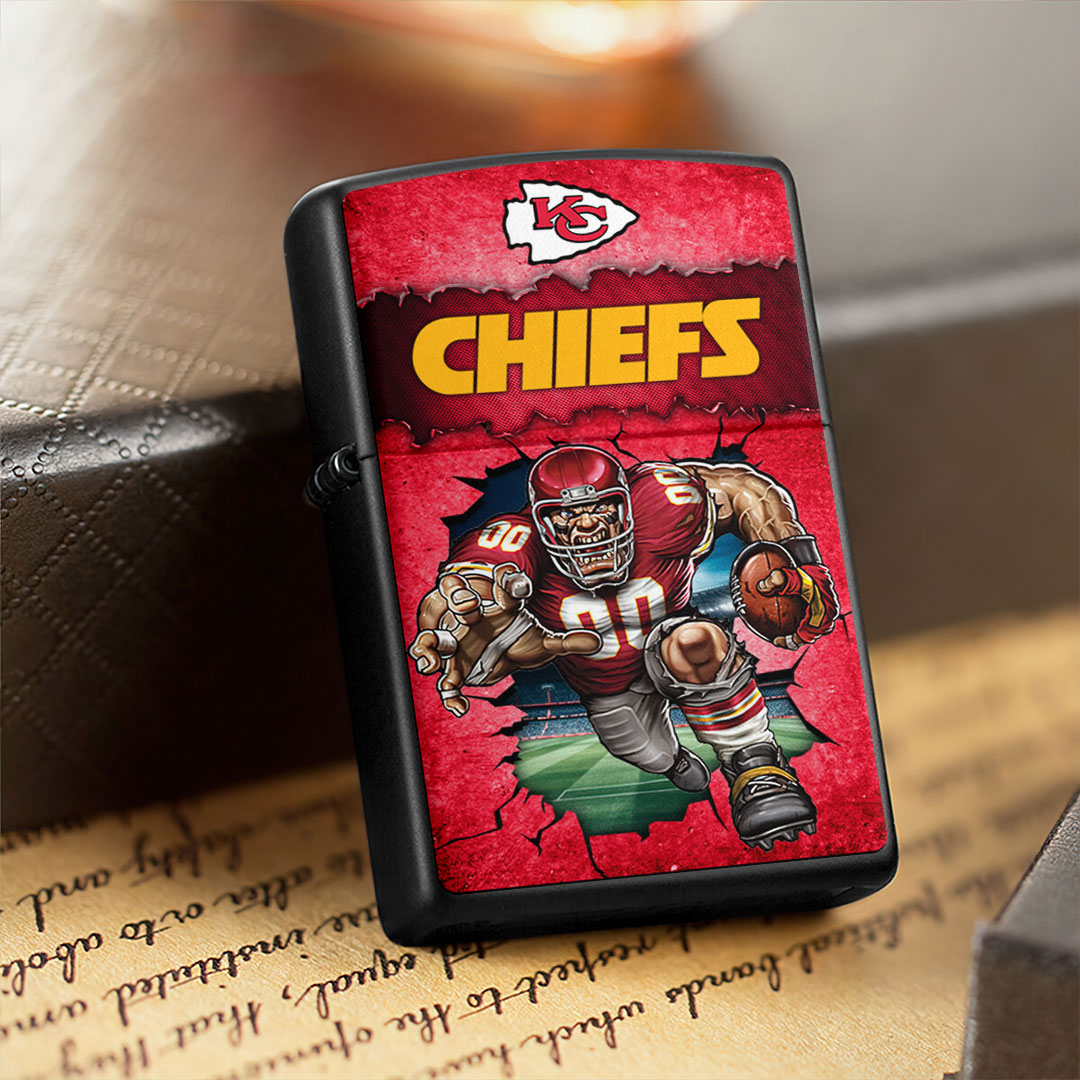 Kansas City Chiefs Zippo Lighter Case (No Insert) – HOATT13325