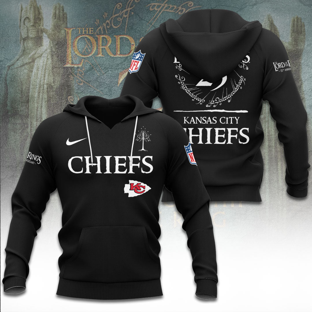 Kansas City Chiefs x The Lord of The Rings 25 Years 3D Apparel – TANTN19568