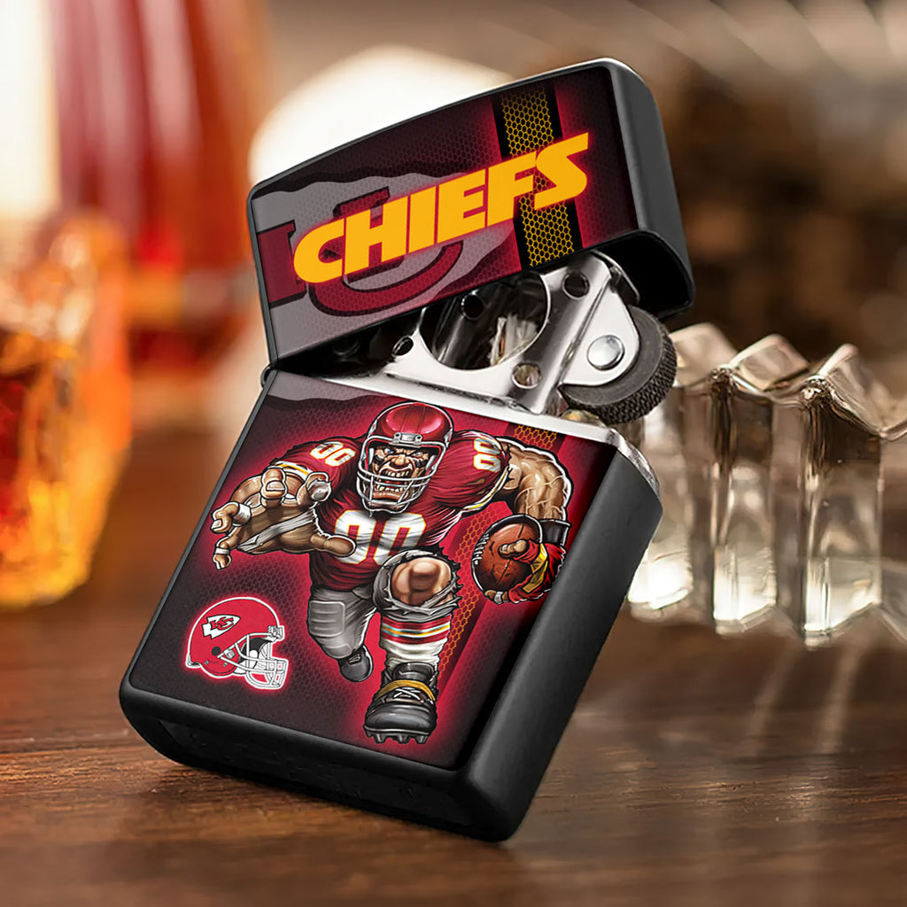 Kansas City Chiefs Zippo Lighter Case (No Insert) – HOATT13011