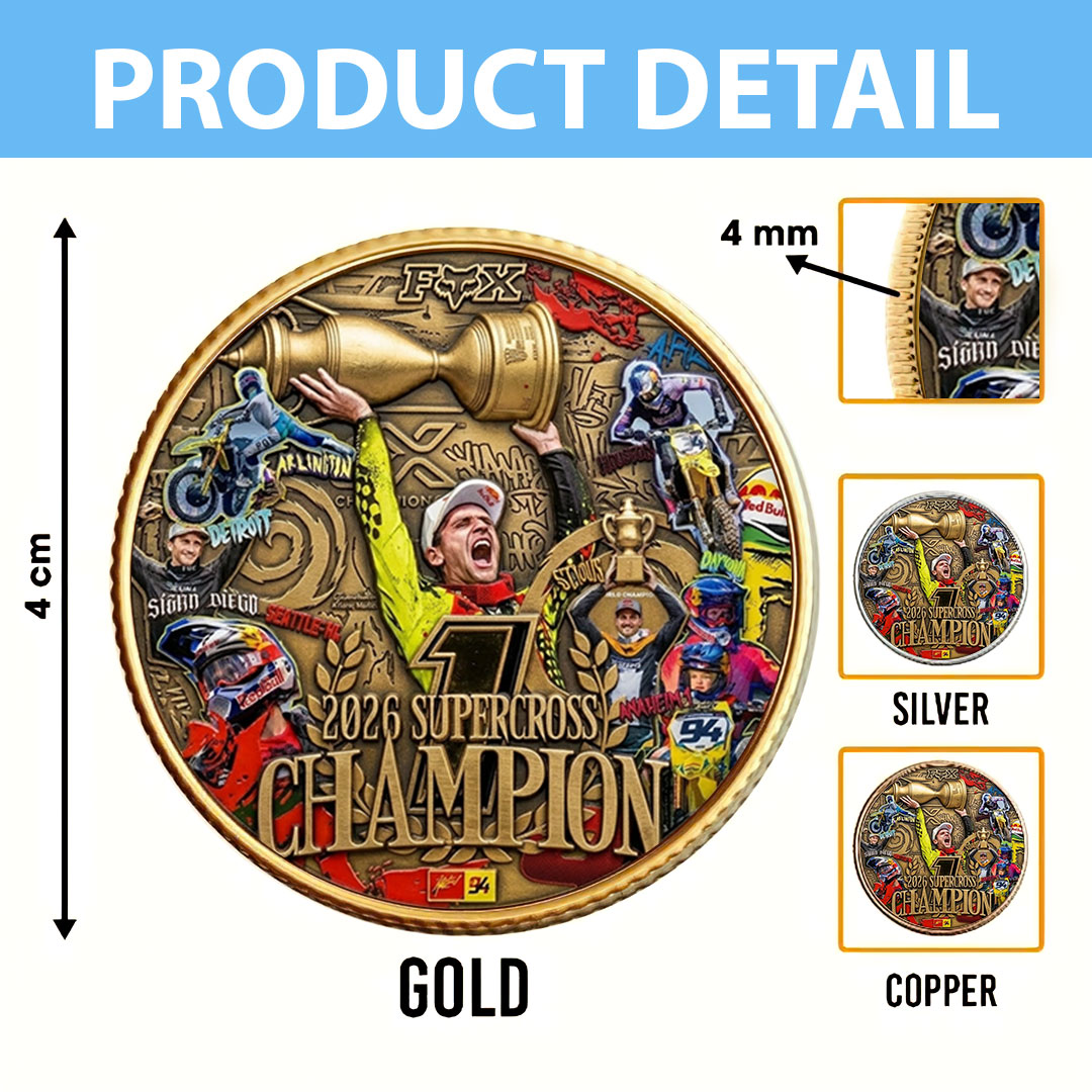Ken Roczen 2026 AMA Supercross 450cc Champion Commemorative Coin – TMTHU6104