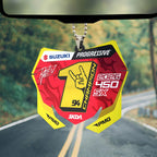 Ken Roczen 450SX Champion 2026 Custom shape 2-sided Acrylic Car Ornament – TANTN22838