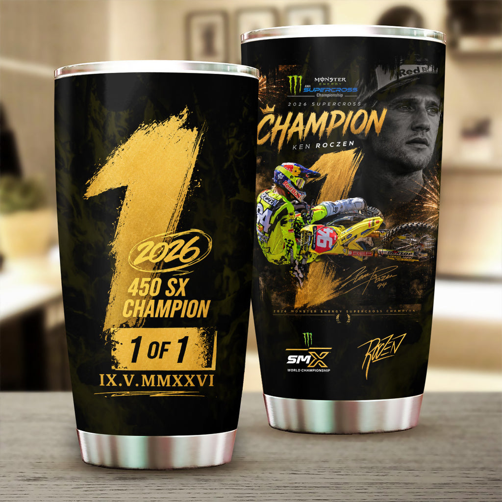 Ken Roczen 450SX 2026 Champion Tumbler Cup – GNE6403