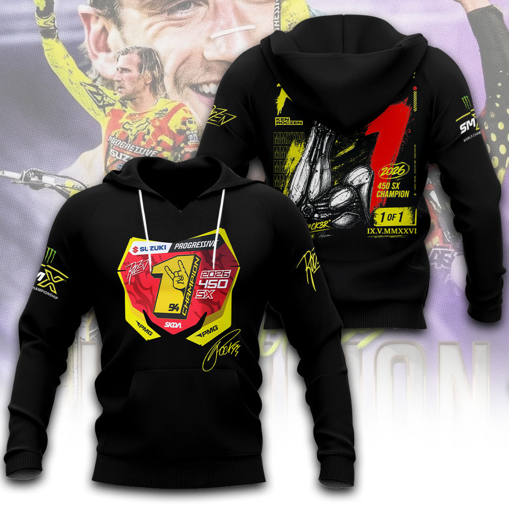 Ken Roczen 450SX Champion 2026 3D Apparel – TANTN22866