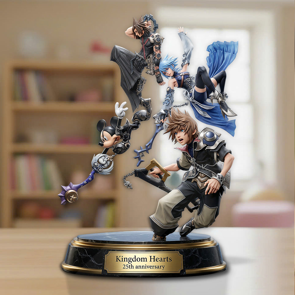 Kingdom Hearts 25th Anniversary Custom Shape Acrylic Plaque – GNE7460