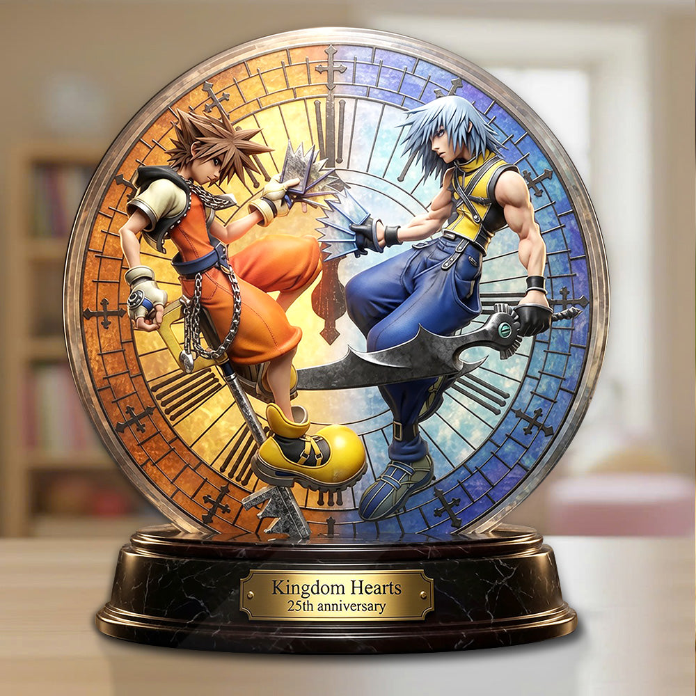 Kingdom Hearts 25th Anniversary Custom Shape Acrylic Plaque – GNE7462