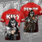 Kiss Band 3D Apparel – MAITM 7544