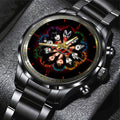 KISS Black Stainless Steel Watch – MAITM 6764