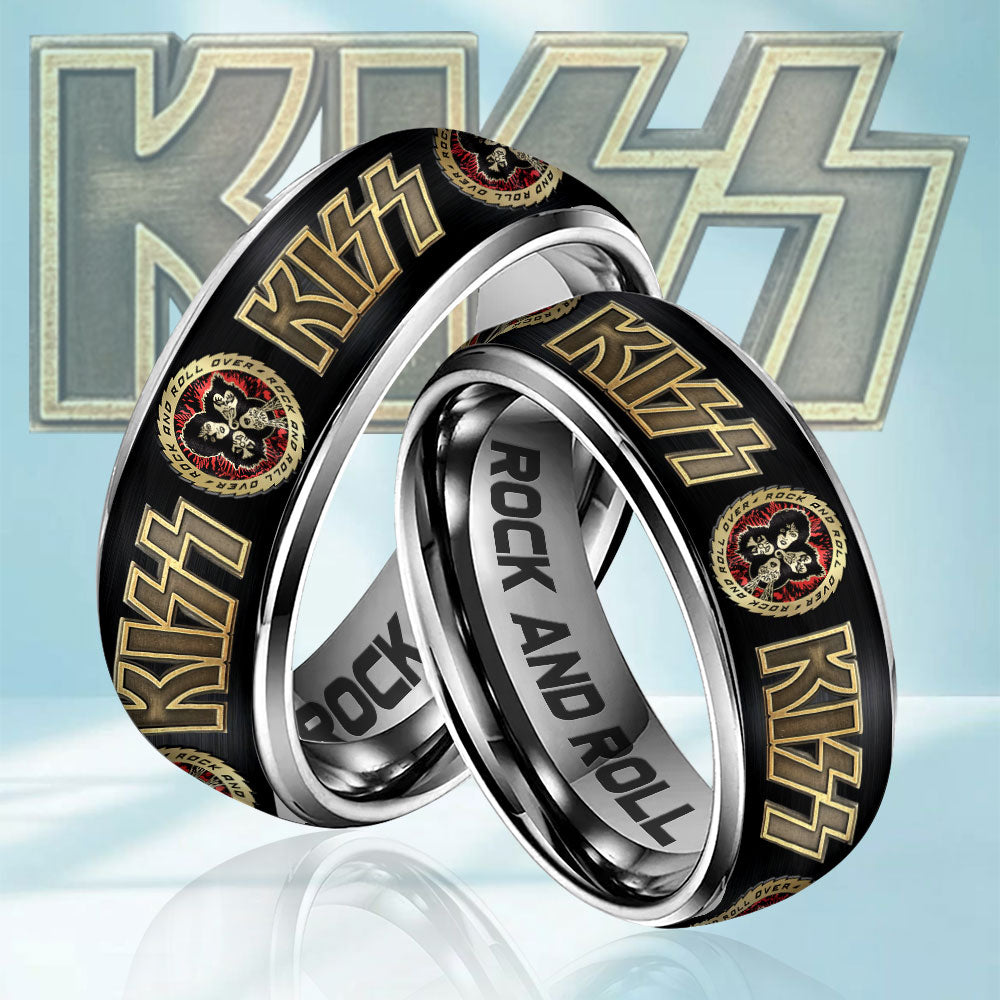 Kiss Band Custom Alloy Ring – MAITM 12075
