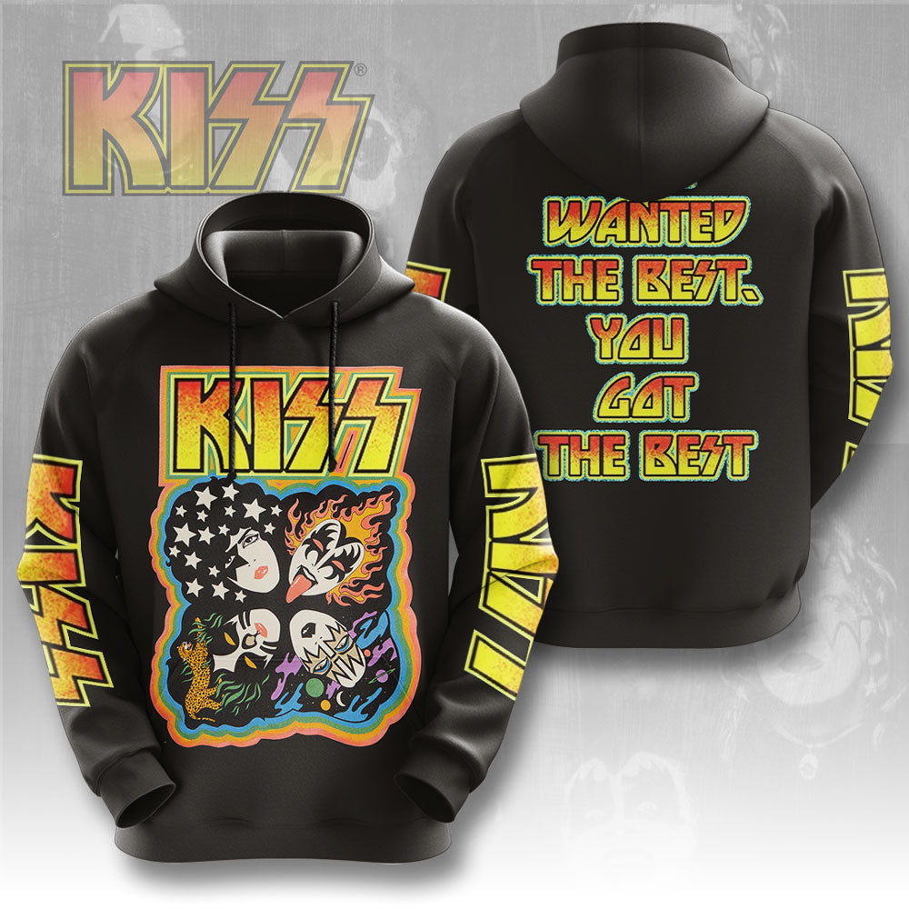 Kiss Band 3D Apparel – GNE NEW215