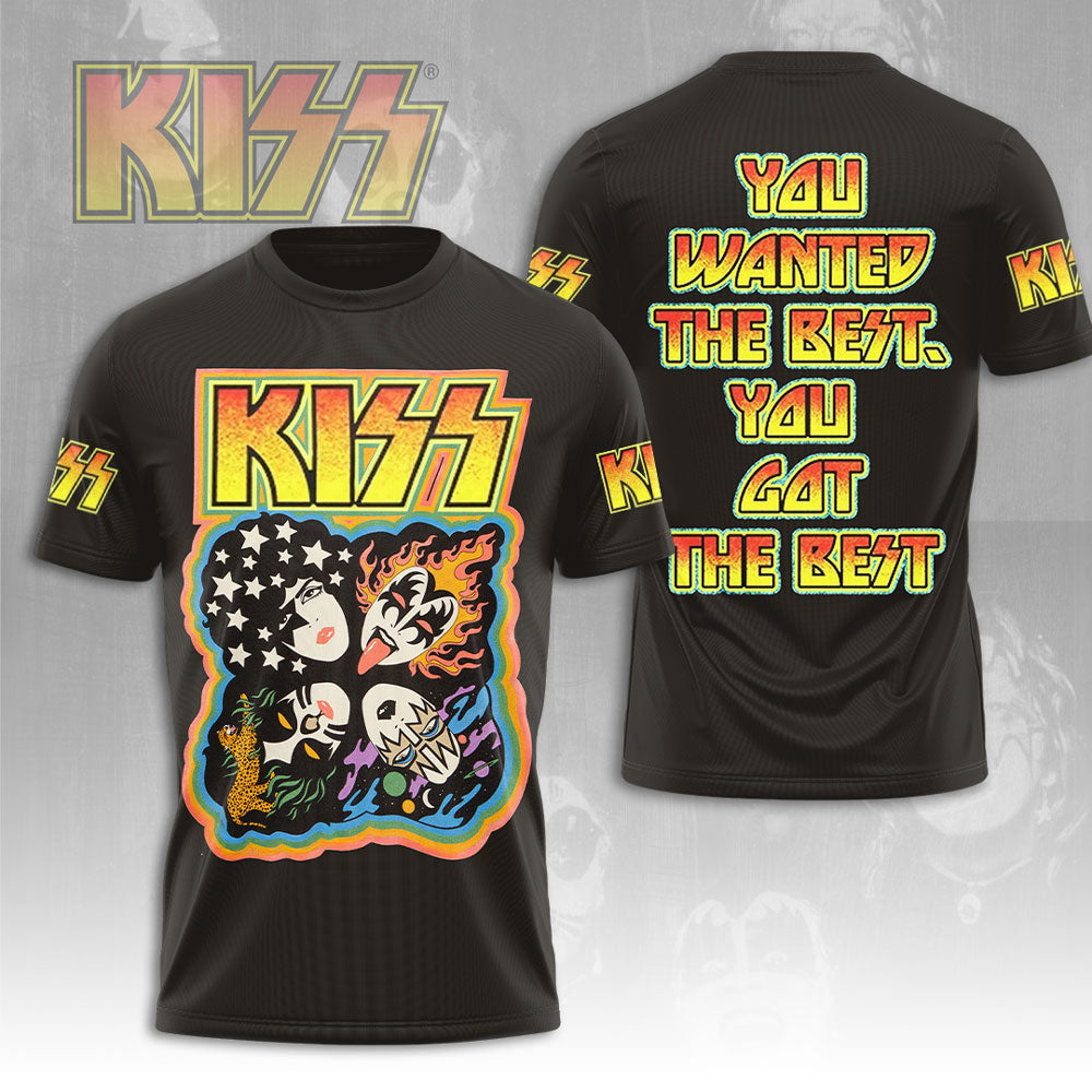 Kiss Band 3D Apparel – GNE NEW215