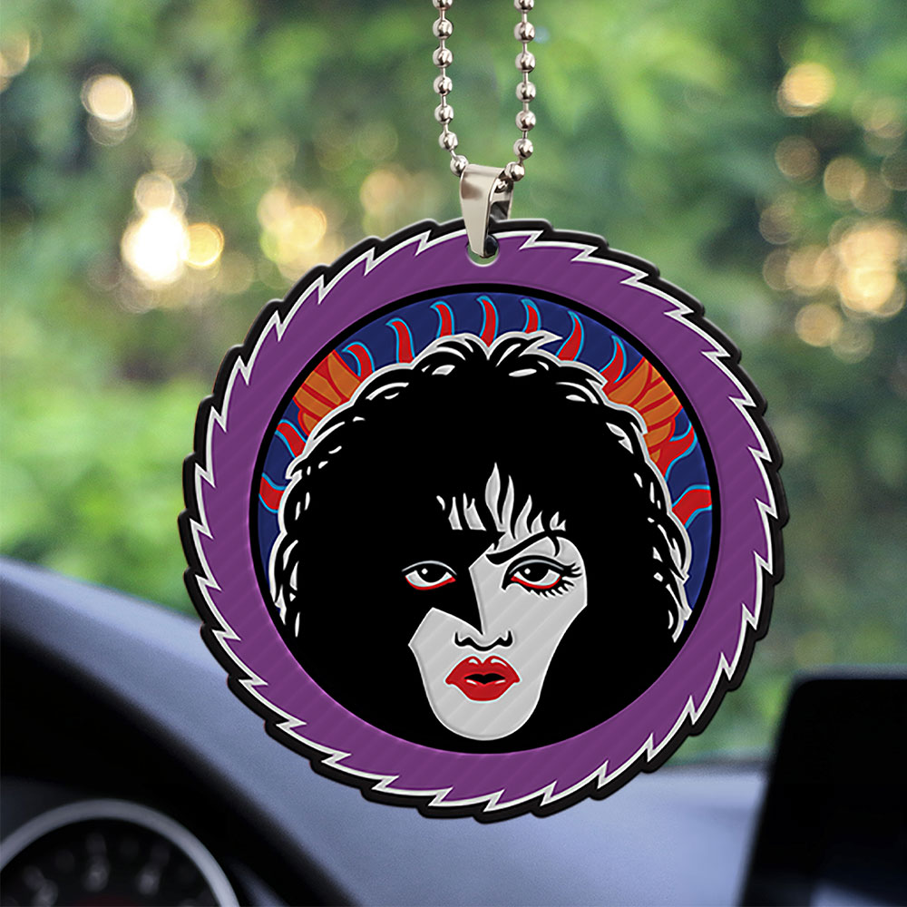 4PCS KISS Custom Shape 2-Side Printed Acrylic Car Ornament – TANTN17013
