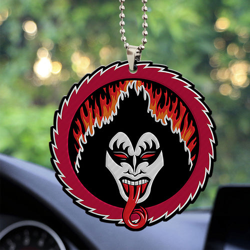4PCS KISS Custom Shape 2-Side Printed Acrylic Car Ornament – TANTN17013