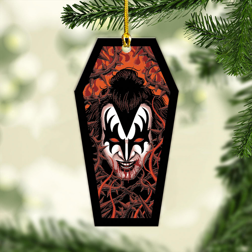 4PCS KISS Custom Shape 2-Side Printed Acrylic Ornament – TANTN17016