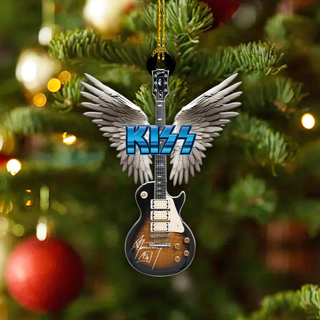 Kiss x Ace Frehley Custom Shape 2-sided Acrylic Ornament – TANTN17823