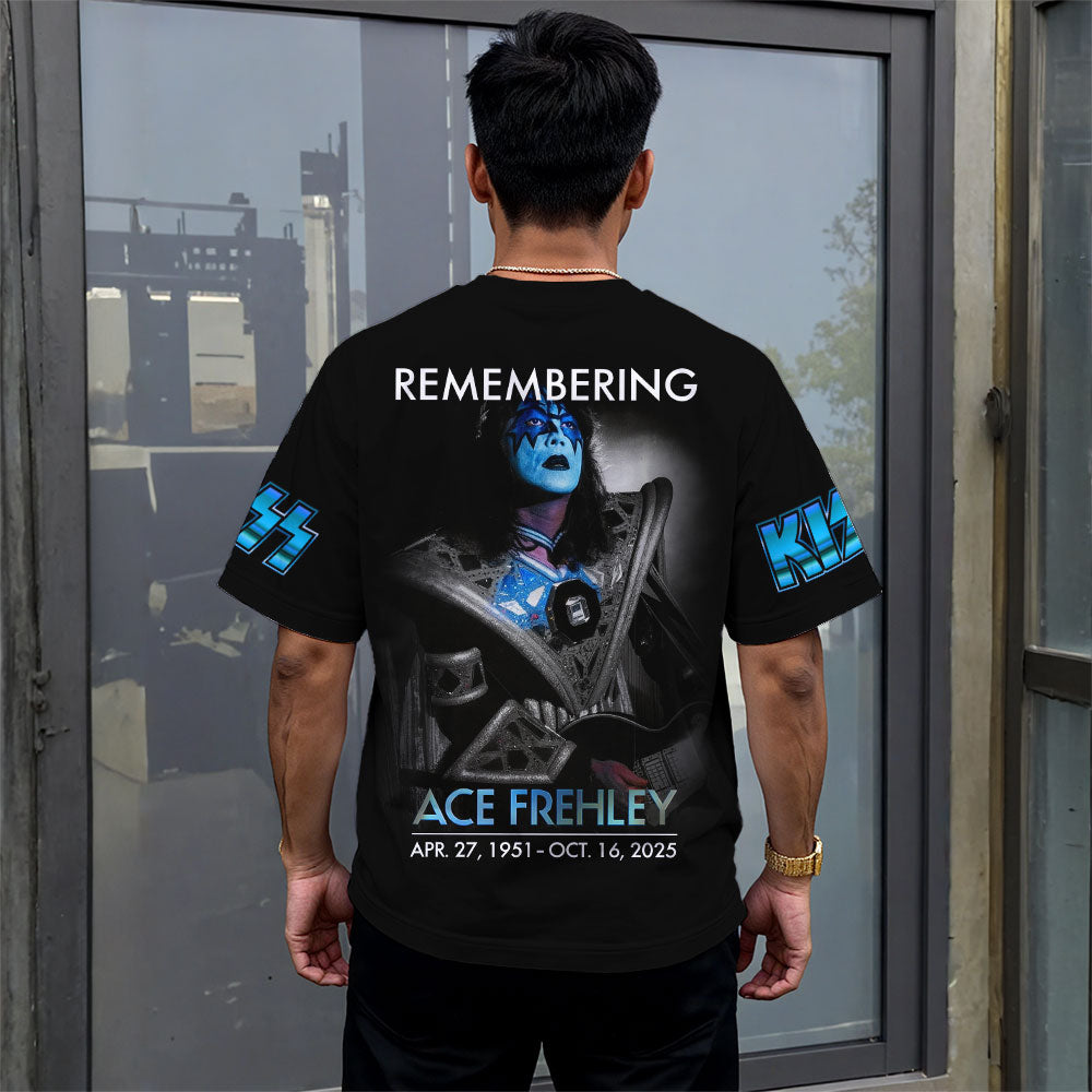 KISS x Ace Frehley 3D Apparel – MAITM13456