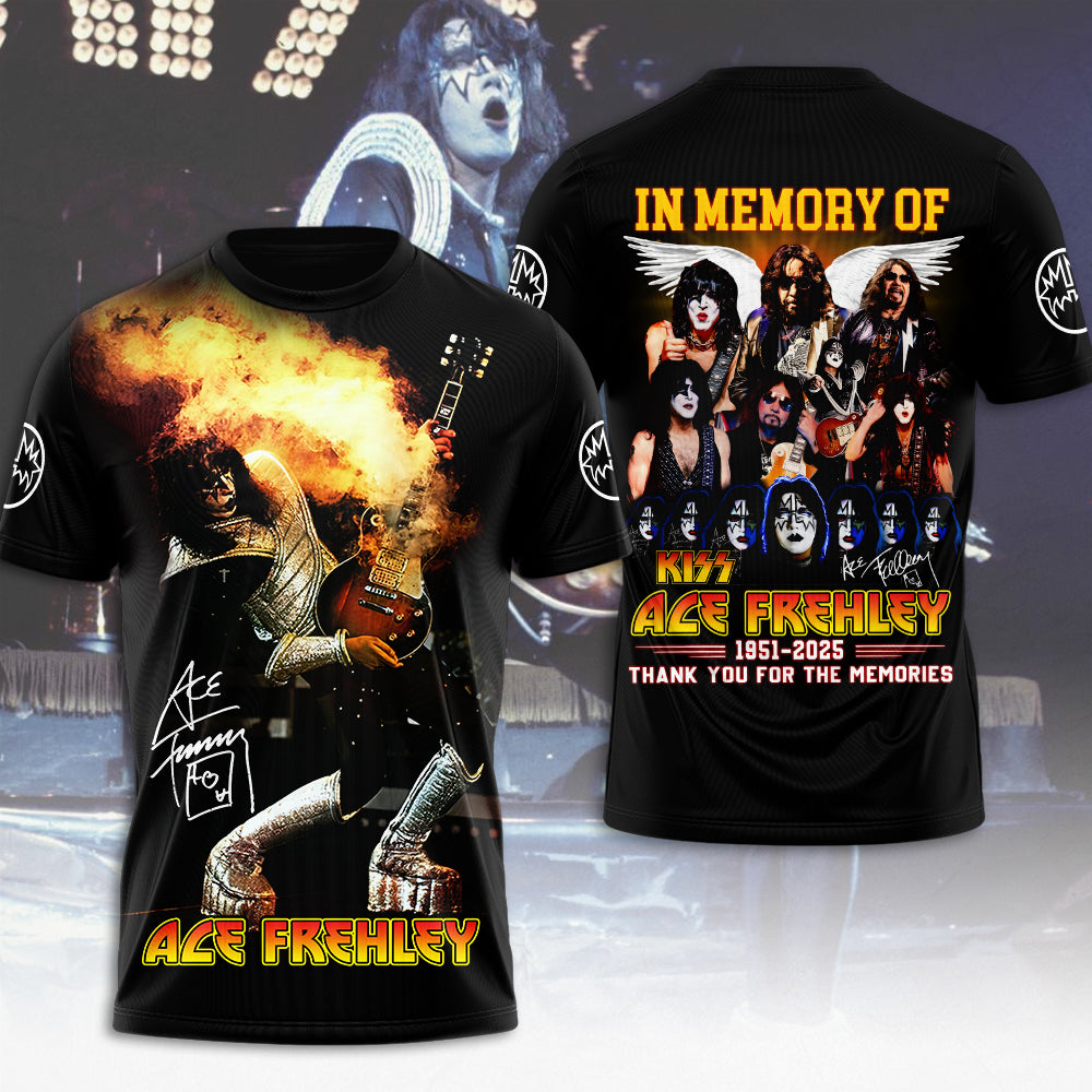 KISS x Ace Frehley 3D Apparel – TANTN17881
