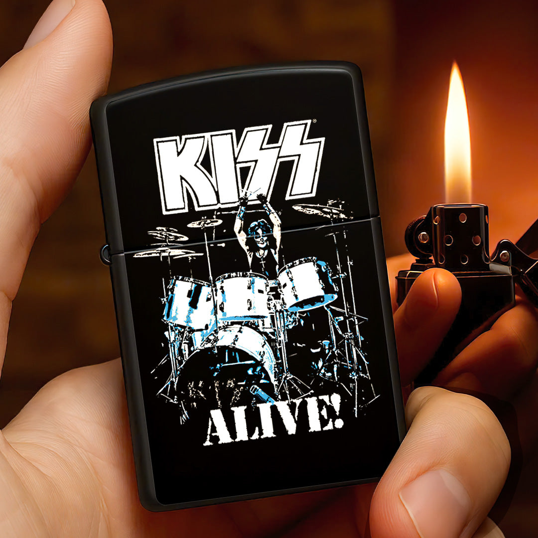 KISS x The Catman ALIVE! Zippo Lighter Case (No Insert) – TANTN16471