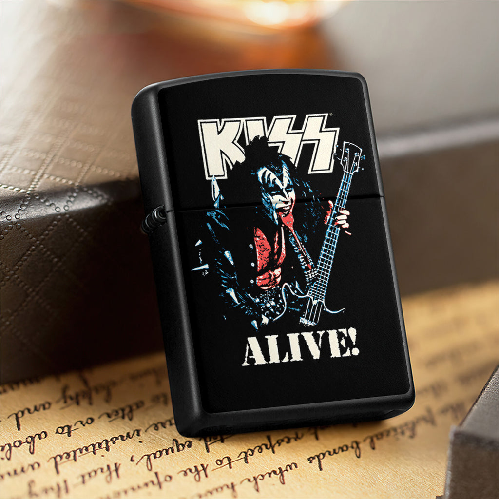 KISS x The Demon ALIVE! Zippo Lighter Case (No Insert) – TANTN16468