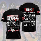 Kiss Band 3D Apparel – GNE 2593