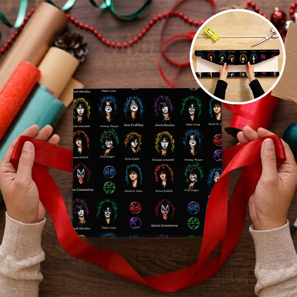 KISS Custom Wrapping Paper – GNE5825
