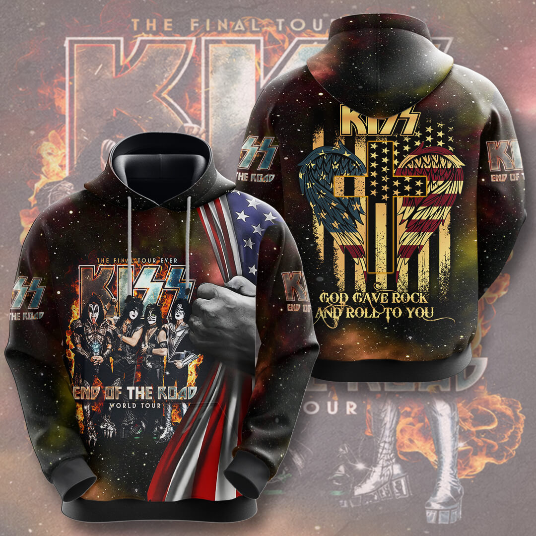 Kiss Band 3D Apparel – HUANNM 243