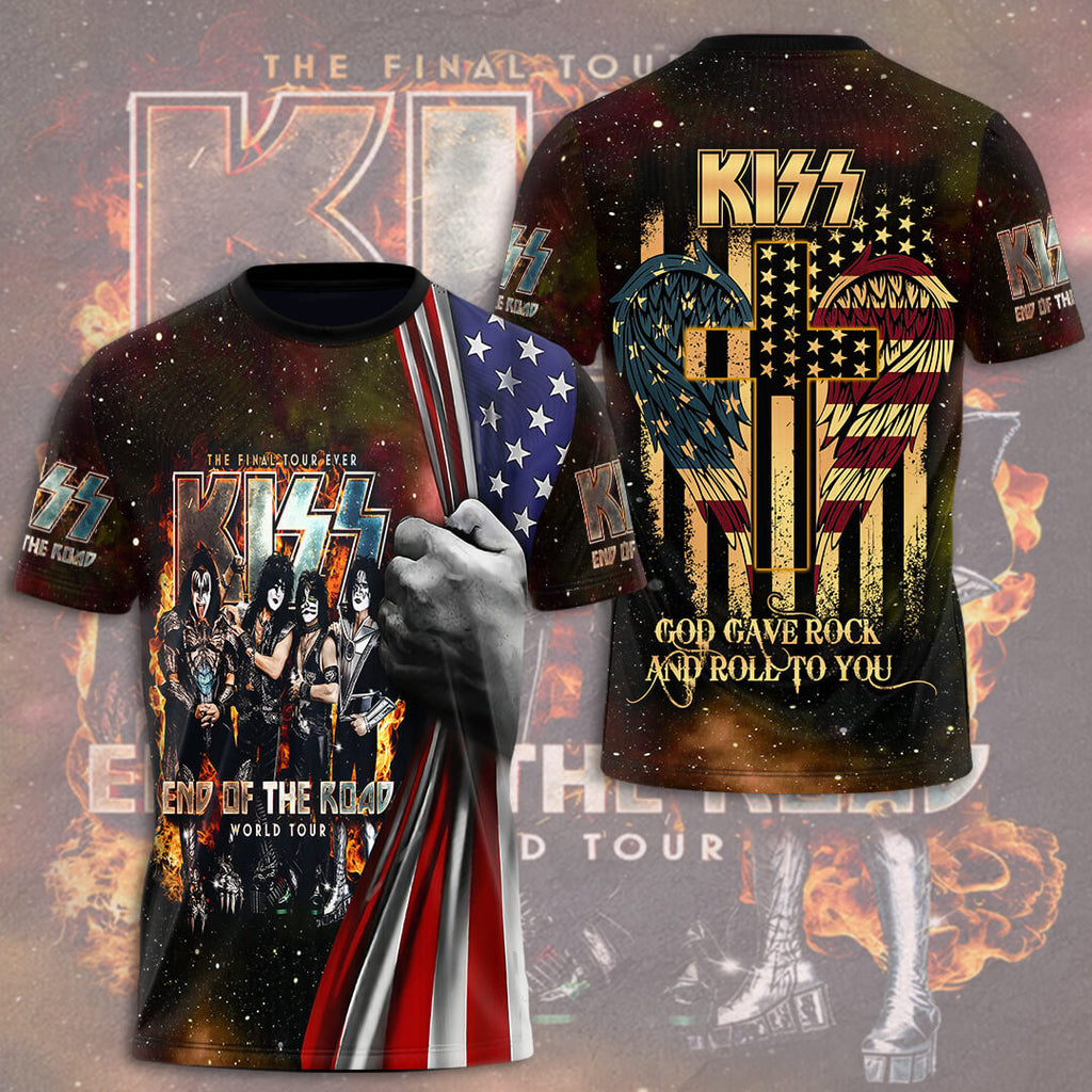 Kiss Band 3D Apparel – HUANNM 243