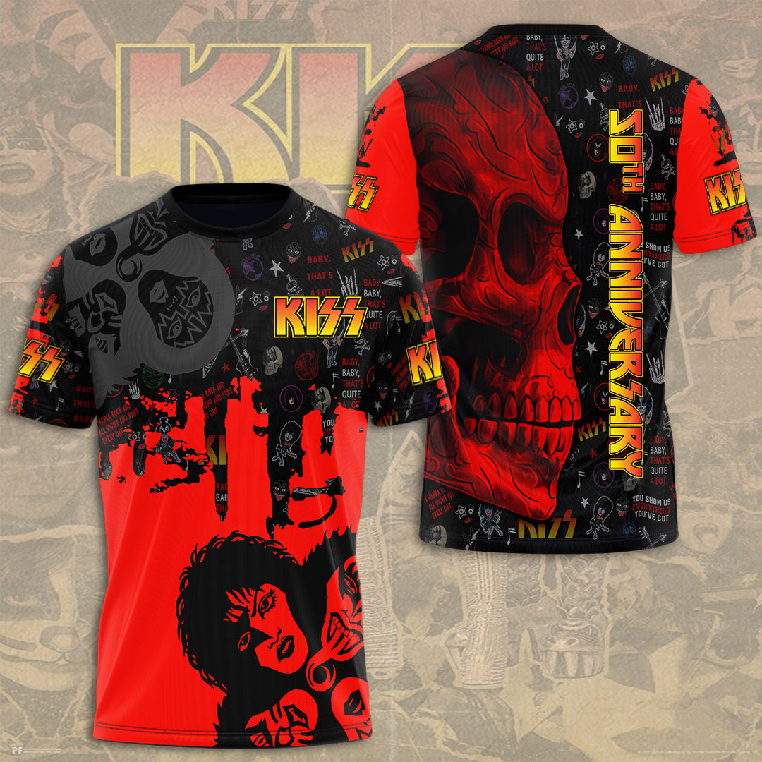 Kiss Band 3D Apparel – HUANNM 245