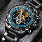 KISS x Ace Frehley Black Stainless Steel Watch – TANTN17567