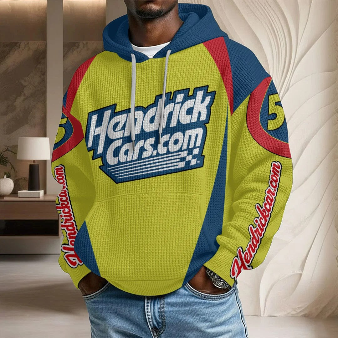 Kyle Larson 2026 3D Unisex Waffle Hoodie – TANTN26050
