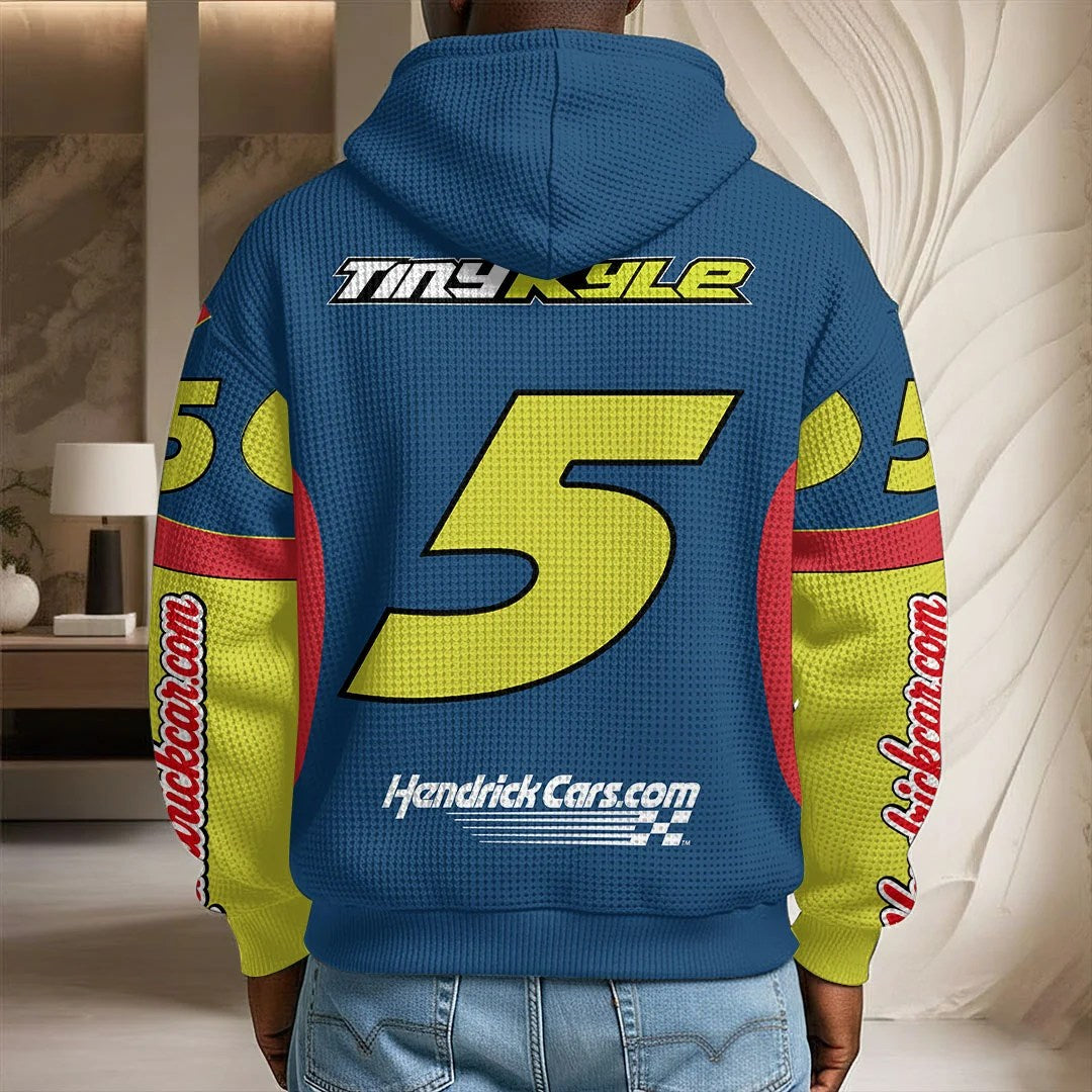 Kyle Larson 2026 3D Unisex Waffle Hoodie – TANTN26050