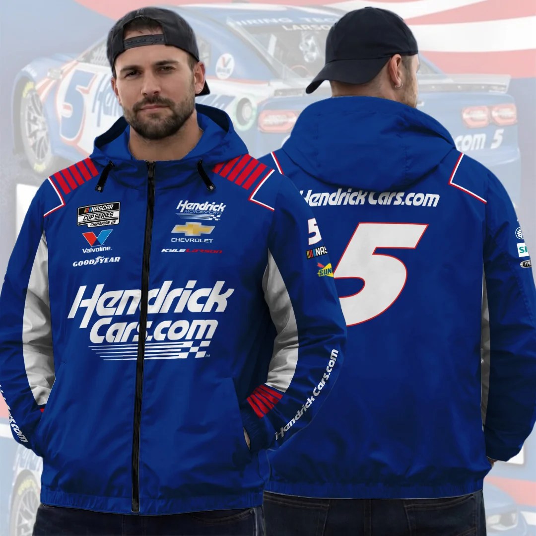 Kyle Larson 2026 3D Windbreaker Jacket – TANTN26053
